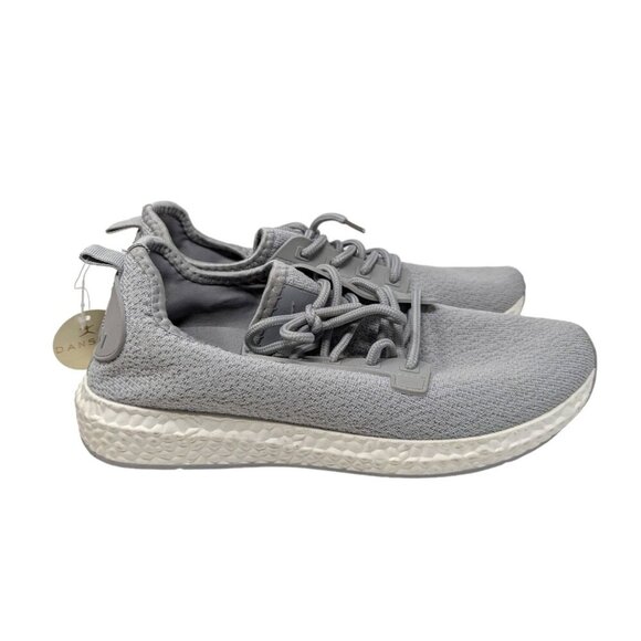 Danskin Vibe Grey Gray Lightweight Lace Up Knit Sneakers Trainers Size 8.5 - Picture 8 of 9